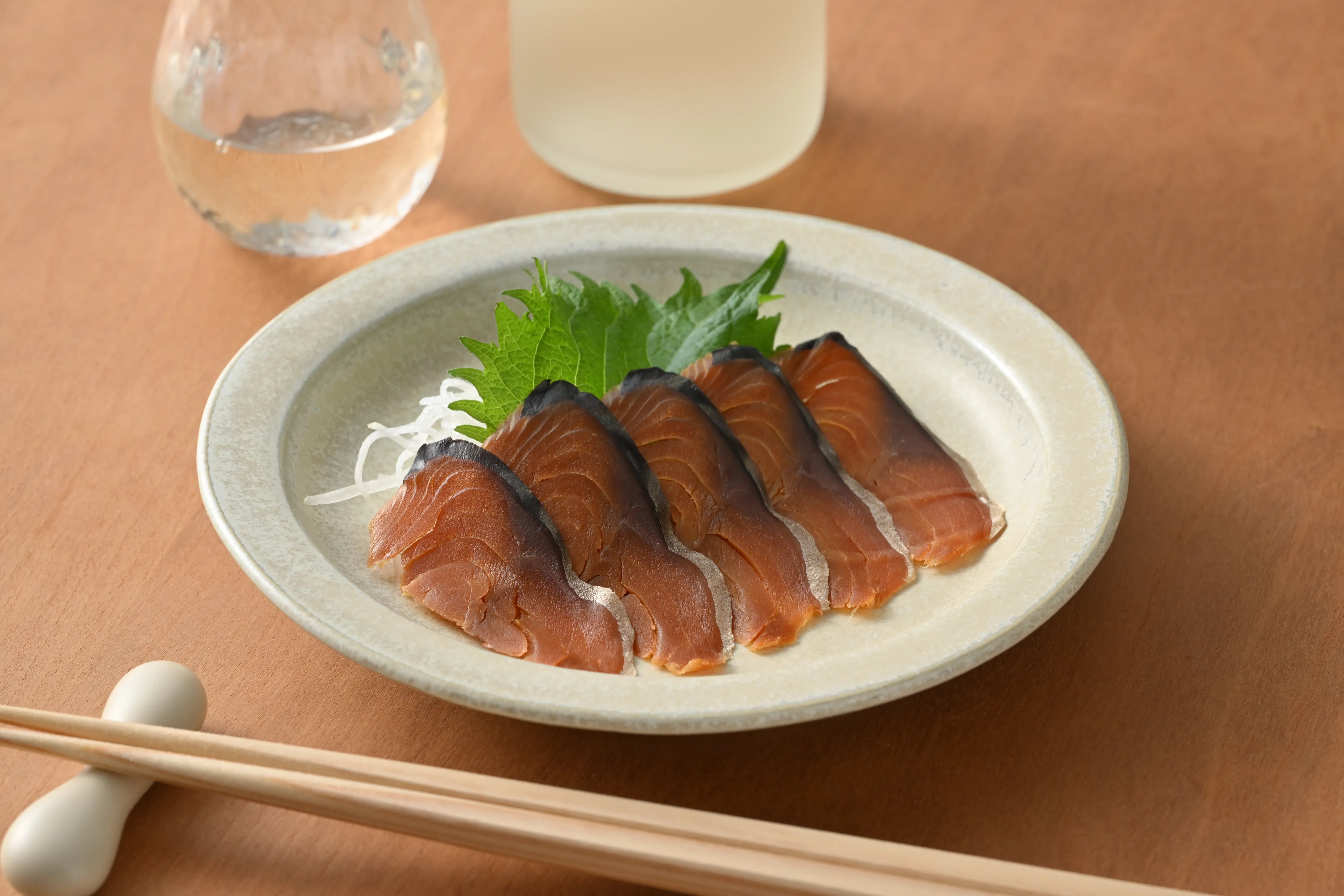 鯖のへしこ 刺身（12切れ）