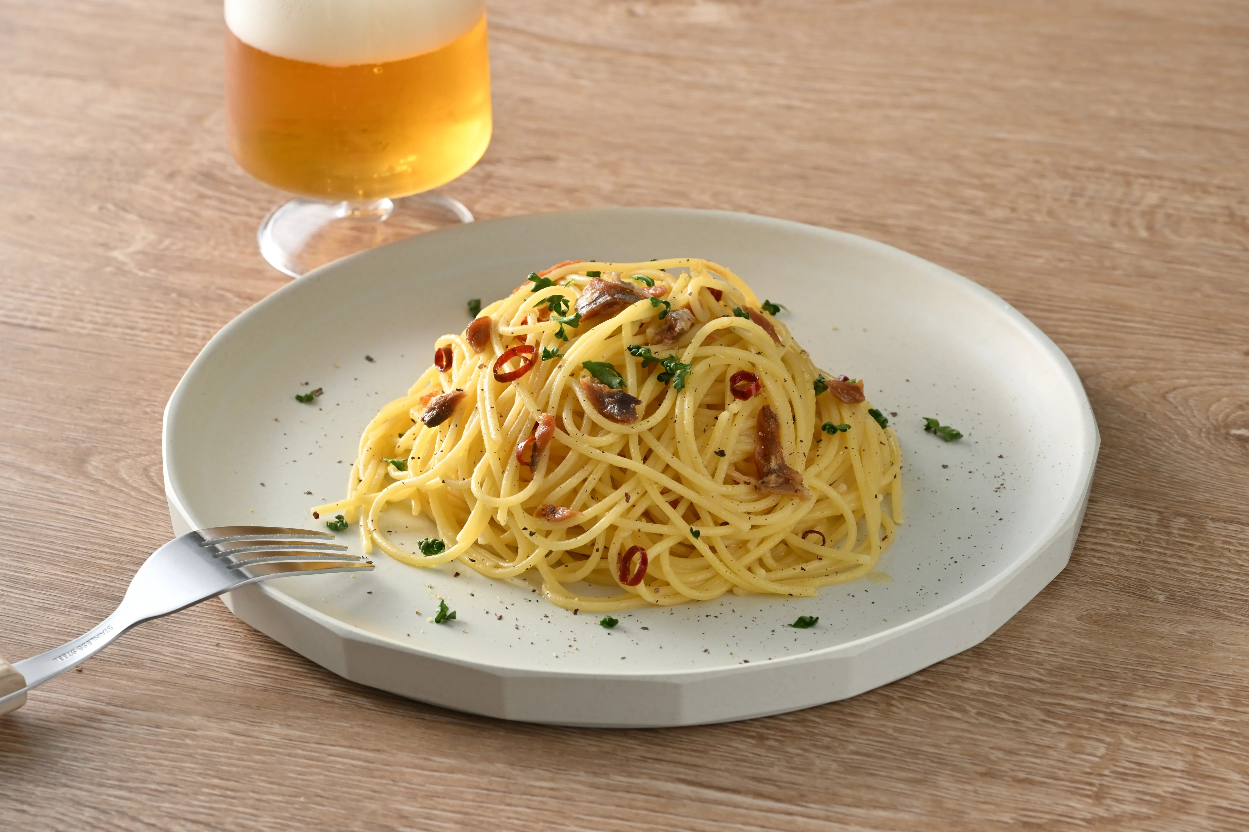 鯖のへしこ ペペロンチーノ 漁師風 (2食入り)