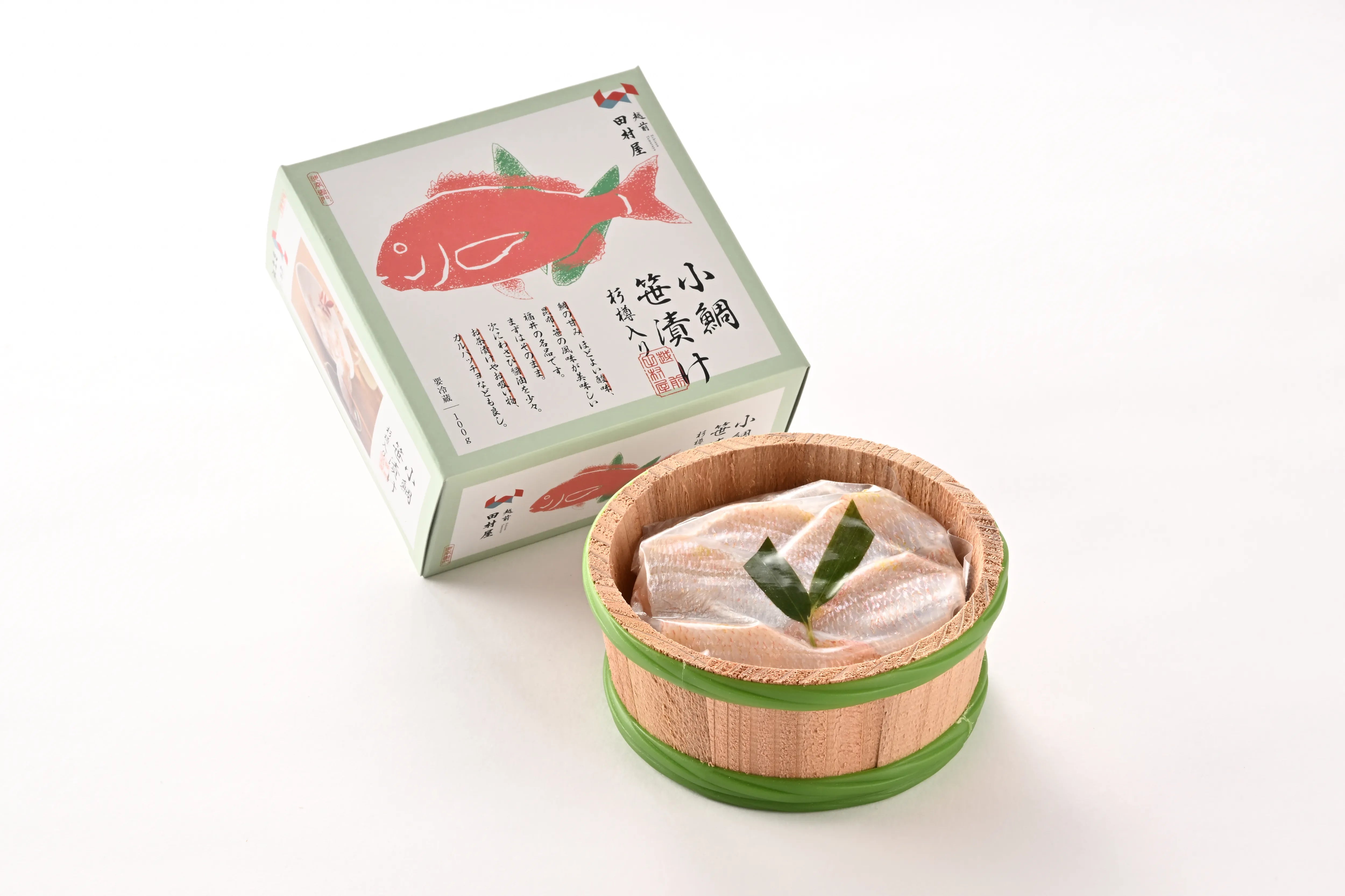 小鯛の笹漬け (100g)